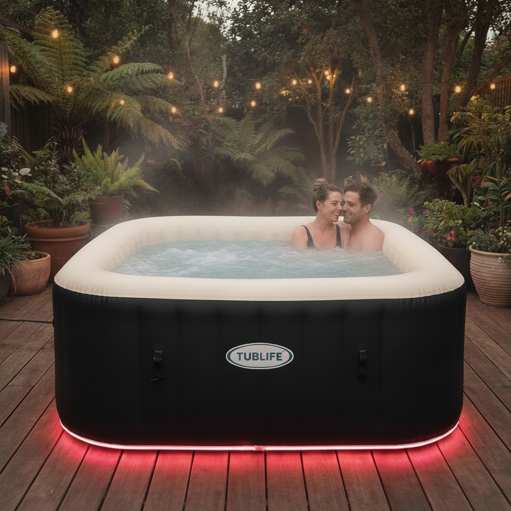 TubeLife™ Luxury Inflatable Hot Tub
